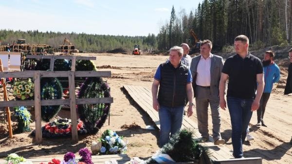 В Архангельске расширят подтопляемое кладбище, где похоронены бойцы СВО