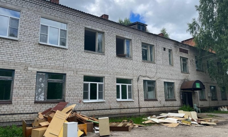 Начался ремонт Шипицынской амбулатории Котласской ЦГБ
