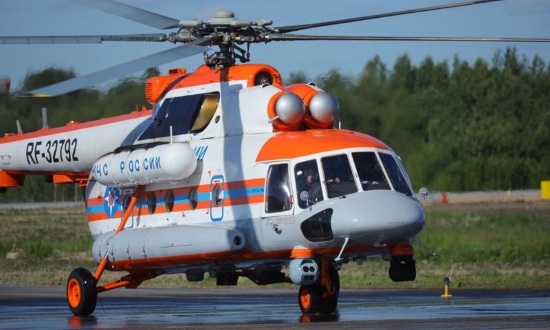 В Архангельскую область прибыл первый арктический МИ-8