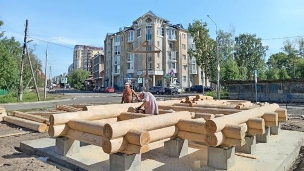 В центре Архангельска начали строить новую часовню: как она будет выглядеть 