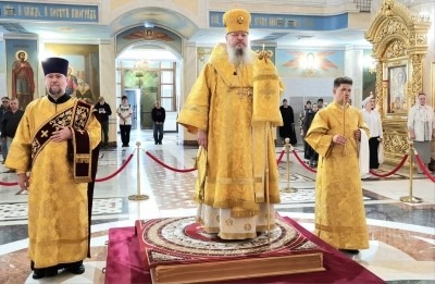 Митрополит Корнилий 6 июля совершил всенощное бдение в Архангельске