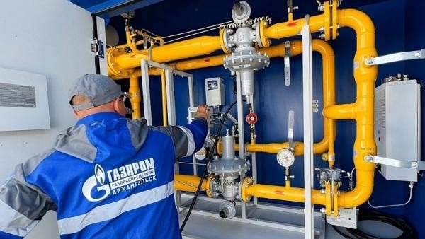 В поселке под Архангельском проложили новый газопровод 