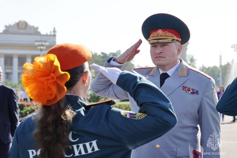 Курсанты Академии Государственной противопожарной службы МЧС России приняли присягу