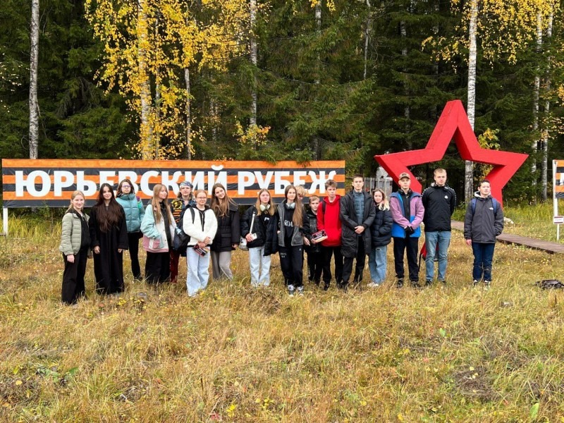 В военно-историческом парке «Юрьевский рубеж» побывала первая экскурсионная группа школьников