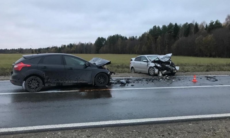 В Вельском районе произошло серьезное ДТП: пострадали 4 человека