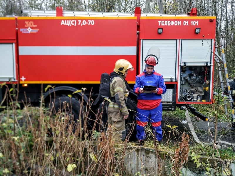 В Архангельске прошли антитеррористические учения по устранению последствий поджога трансформаторной подстанции