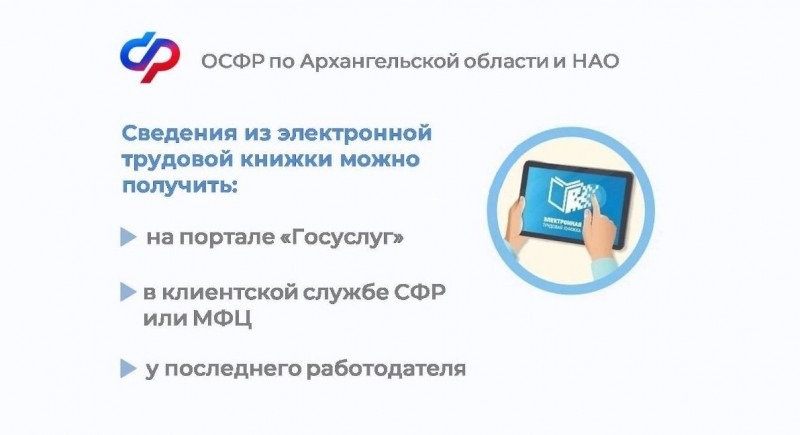 В Поморье и НАО более 77 тысяч человек выбрали электронную трудовую книжку