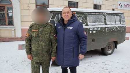 Боец из Архангельска забрал "буханку" и ловушку для "птиц"