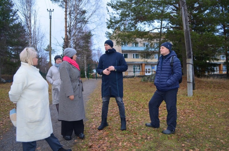 В Онеге завершен монтаж системы освещения лыжных трасс