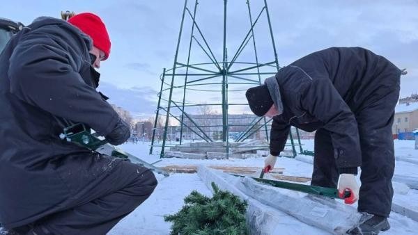 Архангельский парк «Зарусье» впервые обзаведется новогодней елкой