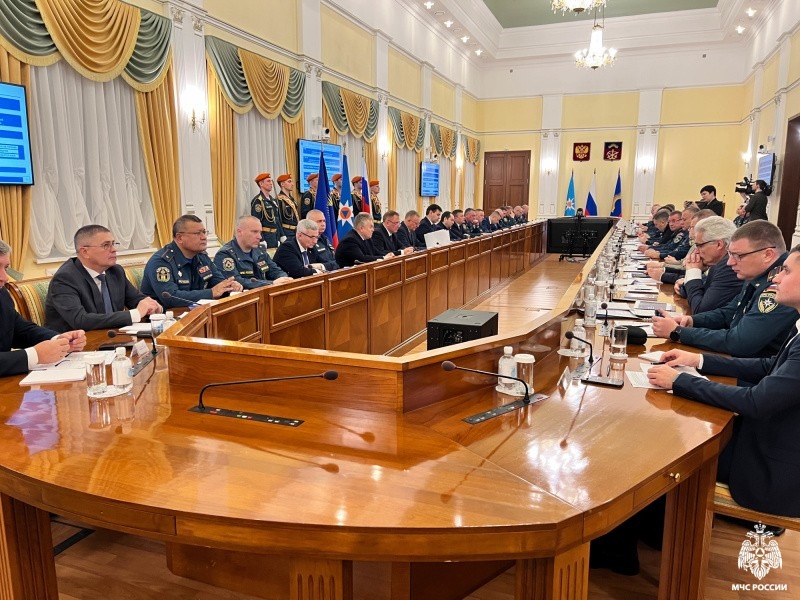 В Северо-Западном федеральном округе подвели итоги деятельности подсистемы РСЧС уходящего года