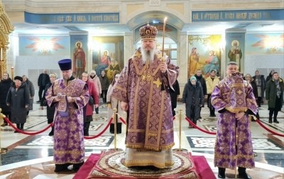 Митрополит Корнилий совершил богослужение в канун праздника святой блаженной Матроны Московской Митрополит Корнилий совершил богослужение в канун праздника святой блаженной Матроны Московской