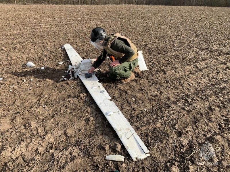 МЧС России продолжает работу по разминированию сельхозугодий в Курской области