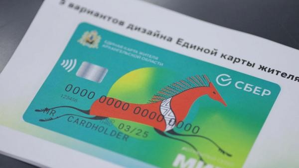 С мезенской росписью: утвержден дизайн единой карты жителя Архангельской области С мезенской росписью: утвержден дизайн единой карты жителя Архангельской области