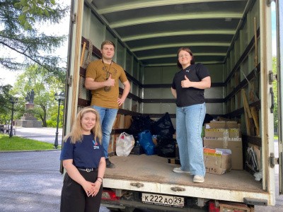 Волонтеры САФУ собрали вторсырье для поддержки бойцов специальной операции Волонтеры САФУ собрали вторсырье для поддержки бойцов специальной операции