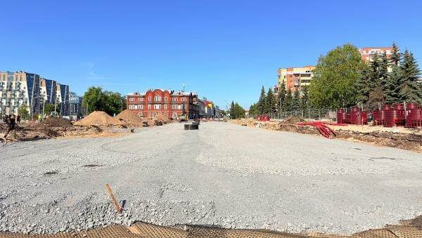 Реконструируемую площадь Профсоюзов в Архангельске уже осенью «оденут» в асфальт Реконструируемую площадь Профсоюзов в Архангельске уже осенью «оденут» в асфальт