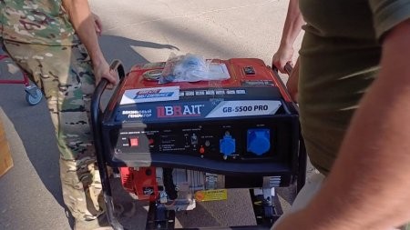 Бойцам СВО из Поморья земляки доставили новый генератор заместо погибшего