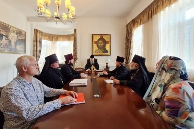 Митрополит Корнилий возглавил совещание в епархиальном управлении Митрополит Корнилий возглавил совещание в епархиальном управлении