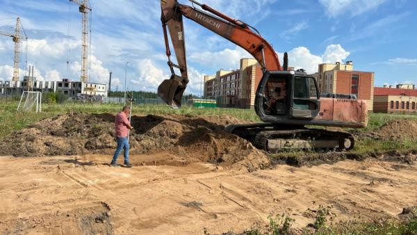 В Архангельске создают первый школьный стадион для матчей всероссийского уровня В Архангельске создают первый школьный стадион для матчей всероссийского уровня