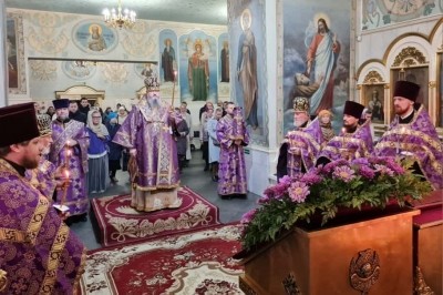 Митрополит Корнилий 27 сентября совершил всенощное бдение в Архангельске Митрополит Корнилий 27 сентября совершил всенощное бдение в Архангельске