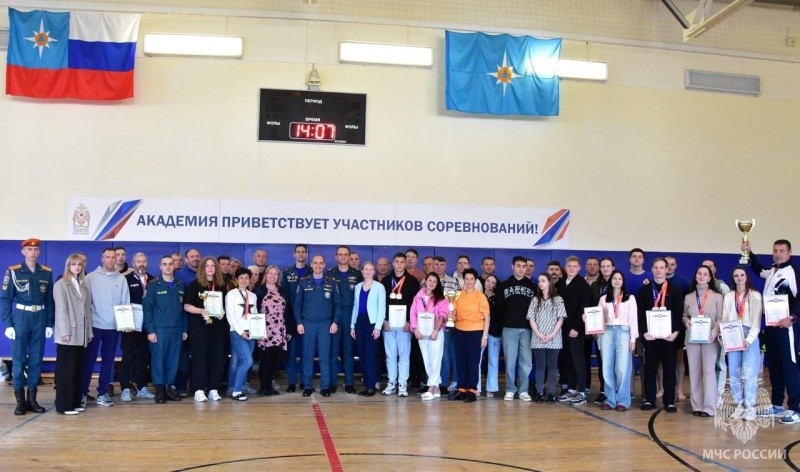 В Академии гражданской защиты МЧС России состоялись соревнования по плаванию