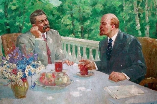 Ленин и балык