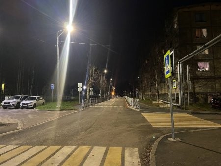 В Катунино теперь светло даже ночью
