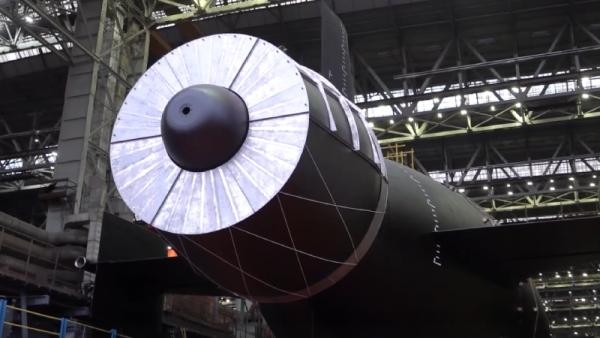 На «Севмаше» под руководством министра обороны спустили на воду атомный «Хабаровск» На «Севмаше» под руководством министра обороны спустили на воду атомный «Хабаровск»