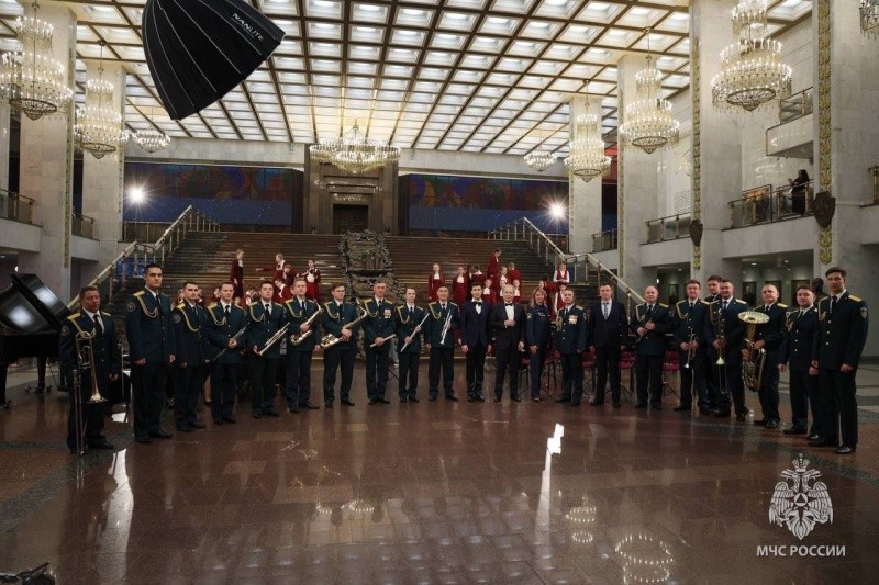 Оркестр Центра «Лидер» МЧС России принял участие в проекте «Улицы в лицах»