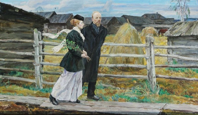 Сказ о том, как Ленина и Романов бракосочетались