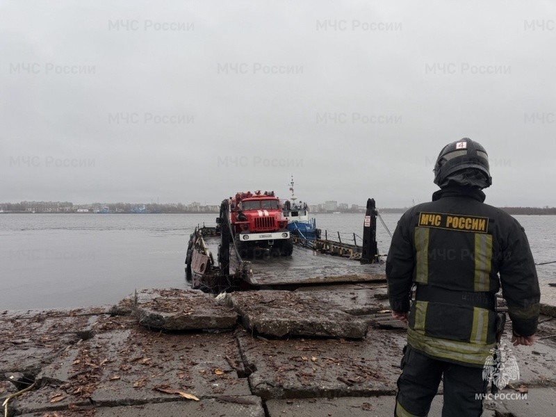 Огнеборцы МЧС России потушили пожар на острове Хабарка