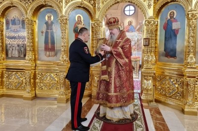 Митрополит Корнилий совершил Божественную литургию в праздник великомученика Димитрия Солунского Митрополит Корнилий совершил Божественную литургию в праздник великомученика Димитрия Солунского