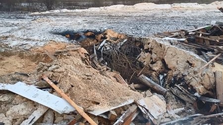 Незаконная свалка отравляет жизнь селянам Плесецкого округа