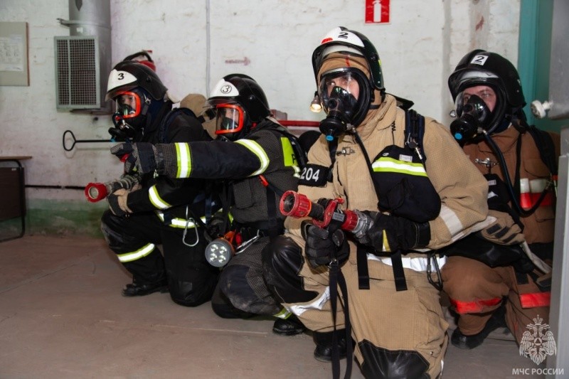 Специалисты МЧС России ликвидировали условную аварию на космодроме Байконур