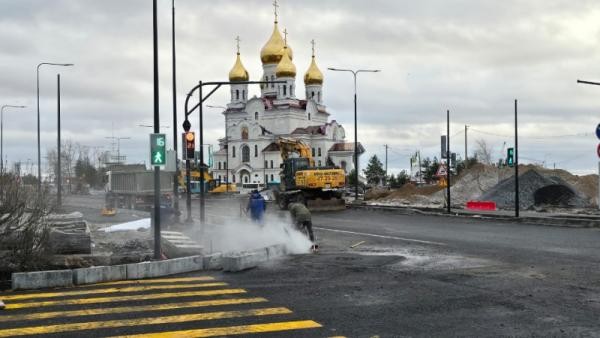 Движение по архангельской площади Профсоюзов возобновится 17 ноября Движение по архангельской площади Профсоюзов возобновится 17 ноября