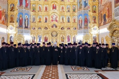 Митрополит Корнилий возглавил годовое собрание духовенства Архангельской епархии Митрополит Корнилий возглавил годовое собрание духовенства Архангельской епархии