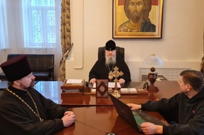 Митрополит Корнилий возглавил совещание по вопросам художественного оформления Михаило-Архангельского собора 