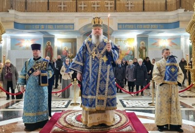 Митрополит Корнилий 6 декабря совершил всенощное бдение в Архангельске Митрополит Корнилий 6 декабря совершил всенощное бдение в Архангельске