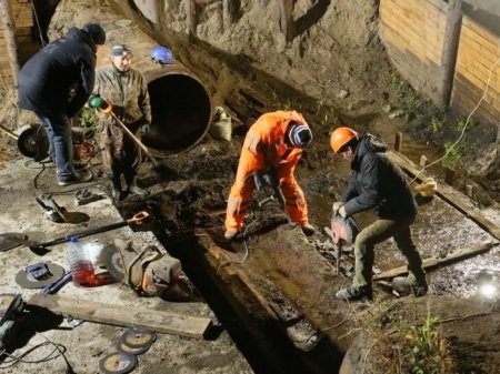 "Водоснабжение восстанавливается". "РВК-Архангельск" оповещает