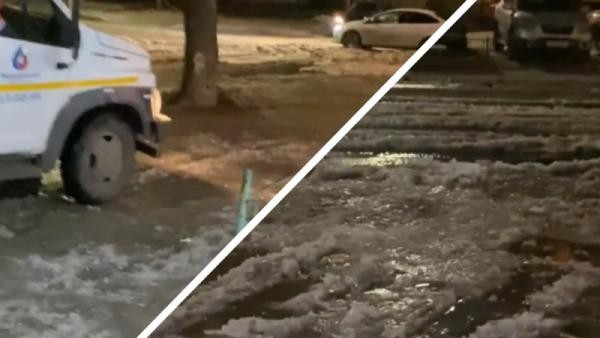 Архангельск продолжает тонуть в авариях: очередной перекресток превратился в каток