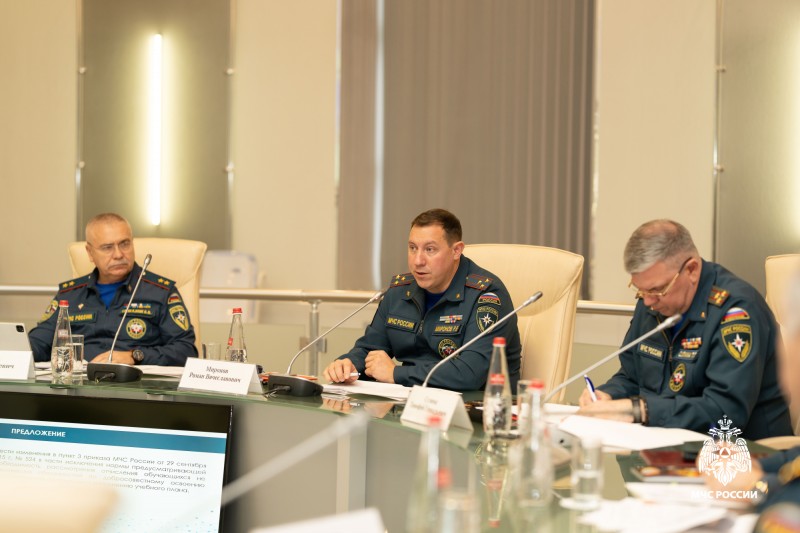 Заседание Совета начальников образовательных организаций высшего образования МЧС России состоялось на базе Санкт-Петербургского университета ГПС МЧС России
