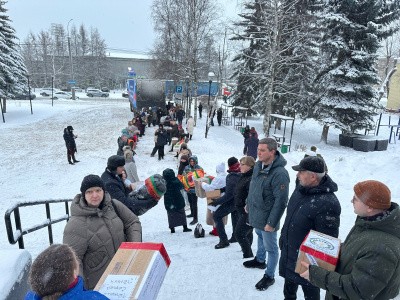 Волонтеры САФУ отправили гуманитарную помощь в Донецкую Народную Республику Волонтеры САФУ отправили гуманитарную помощь в Донецкую Народную Республику