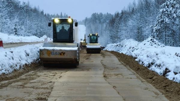 На трассе Архангельск — Онега завершают ключевой этап капитального ремонта На трассе Архангельск — Онега завершают ключевой этап капитального ремонта