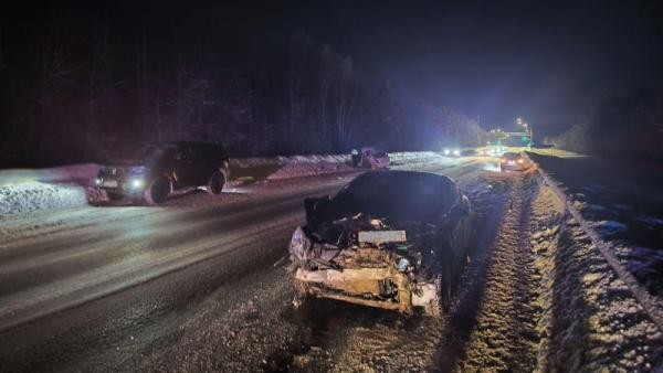 Трое пострадали в массовом ДТП под Северодвинском: среди них — подросток Трое пострадали в массовом ДТП под Северодвинском: среди них — подросток