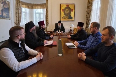 Митрополит Корнилий возглавил совещание в епархиальном управлении Митрополит Корнилий возглавил совещание в епархиальном управлении
