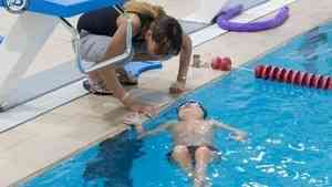В «Норд Арене» прошла открытая тренировка по плаванию для лиц с ограниченными возможностями здоровья