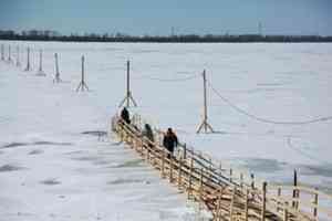 В Архангельской области открыты шесть ледовых переправ