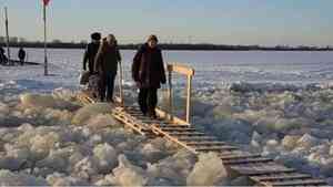 в Архангельской области действуют шесть ледовых переправ
