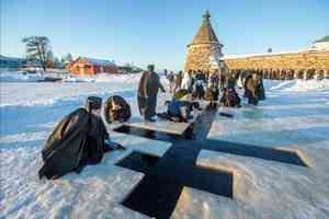 В Архангельской области определили места для крещенских купаний
