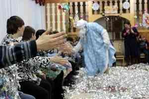 Прихожане архангельского храма Ксении Петербургской на святках устроили праздник в Трепузовском психоинтернате